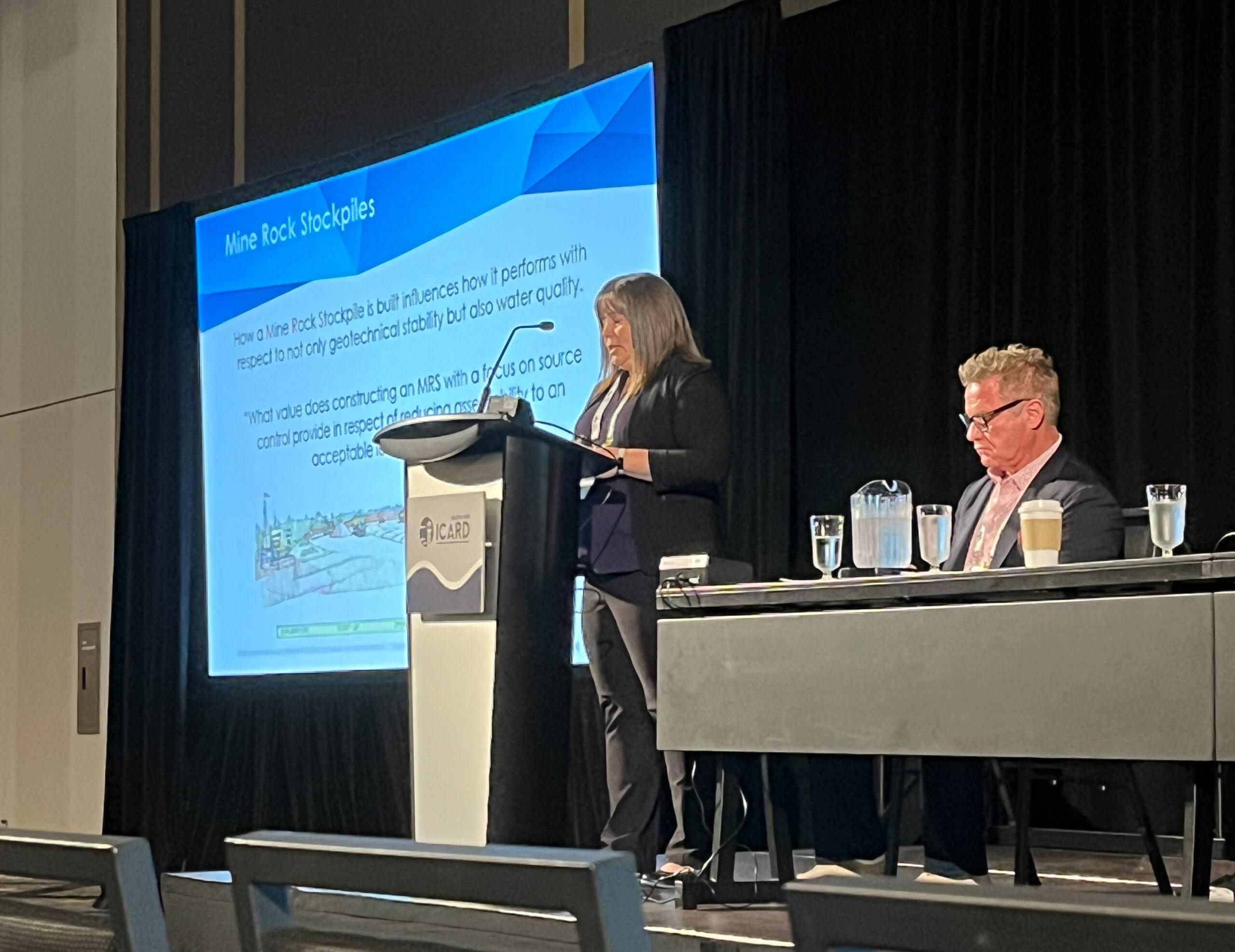 International Conference on Acid Rock Drainage (ICARD 2024): Our Highlights and Takeaways 1 ICARD 2024 technical session by Rachel Sawyer